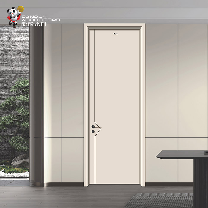 盼盼輕奢免漆門PA1-19|盼盼木門
