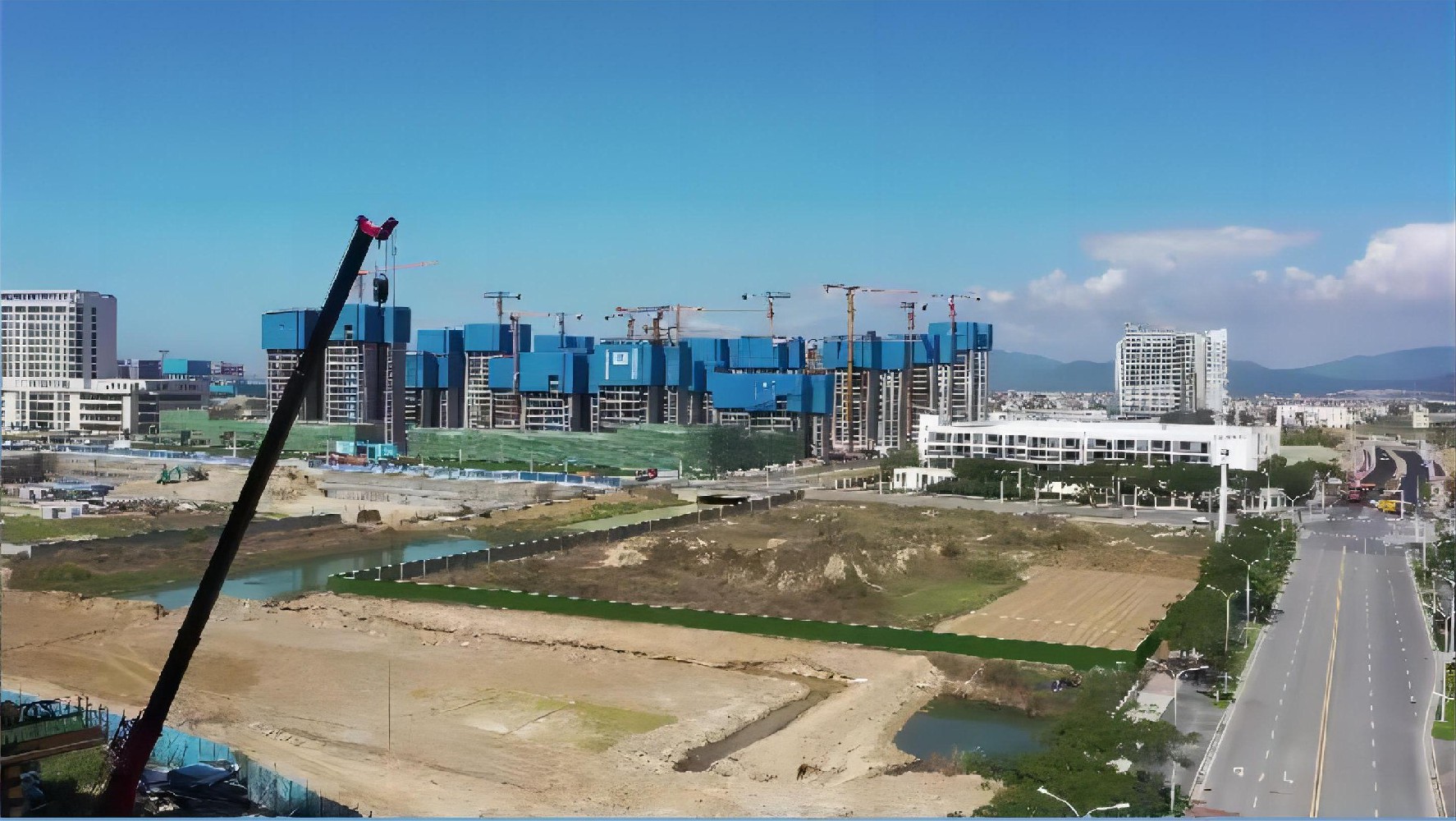 盼盼木門經典案例——三亞崖州灣大學城項目