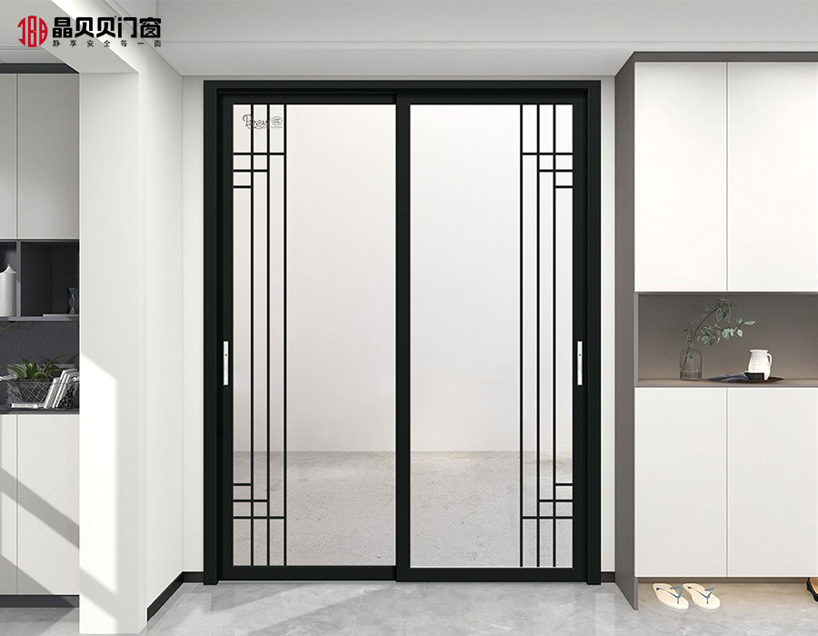 晶悅系列平開門 | 晶貝貝門窗